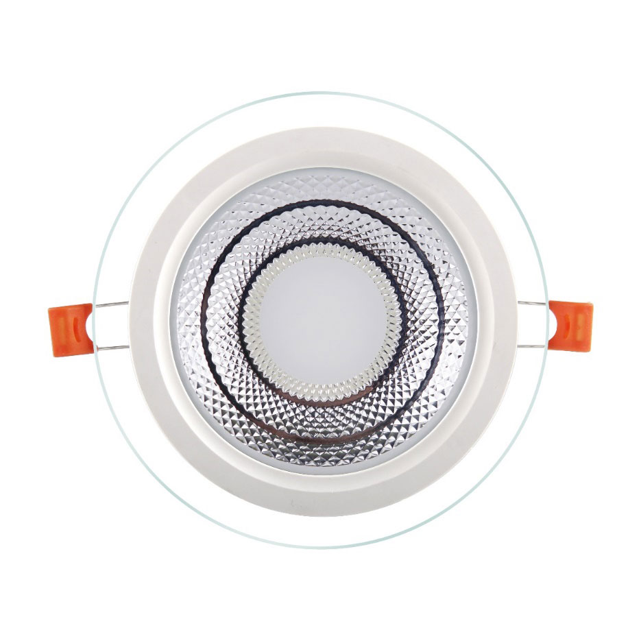 Downlight cu panou de sticlă 6W 12W 18W 24W