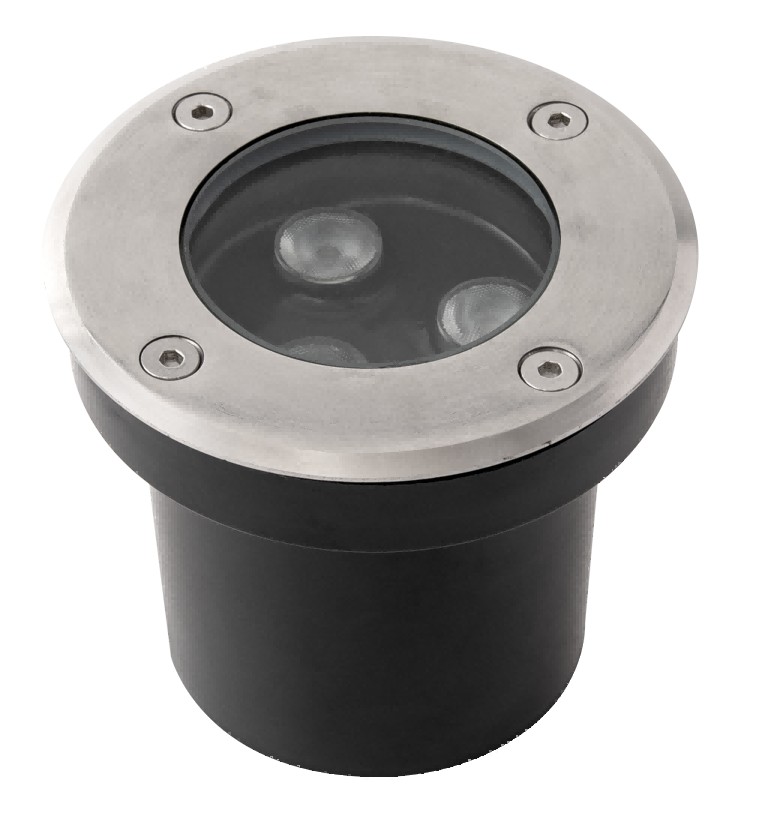 Lampa subterană din aluminiu cu LED
