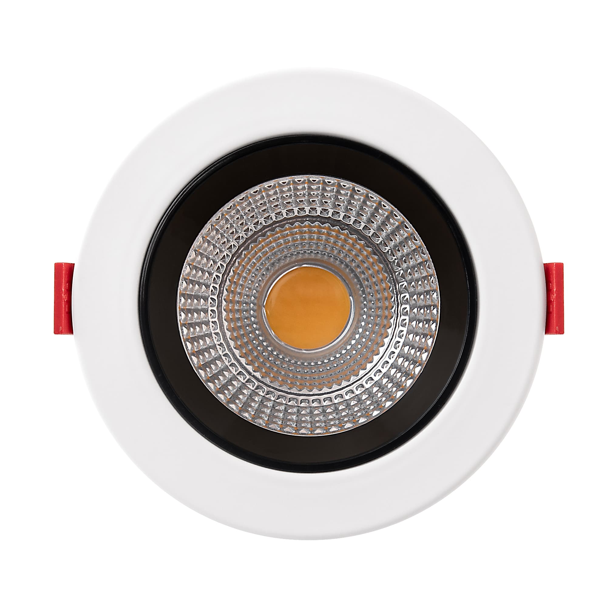 Downlight DCOB cu LED încastrat de formă rotundă Fe